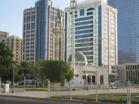 Moschee 1 an der Sheikh Rashid Bin Saeed Street
