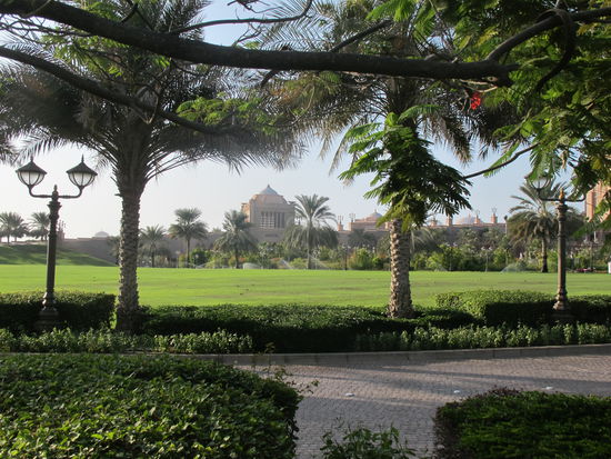 Garten des Emirates Palace