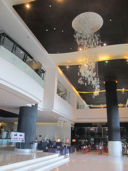 Die Lobby des Hotels