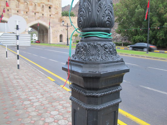 Elektrische Sicherheit auf omanische Art...