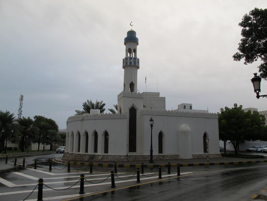 Moschee auf dem Rückweg zum Auto