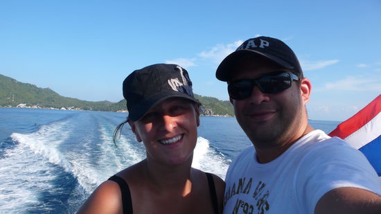 Auf der Faehre  nach Chumphon, im HG Koh Tao