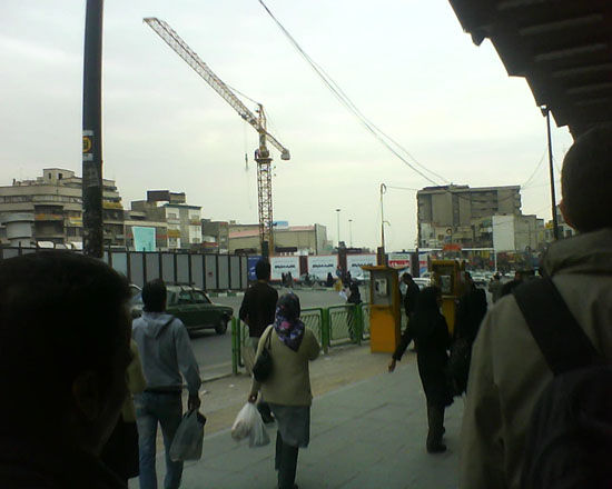 Dauerbaustelle Platz der Revolution