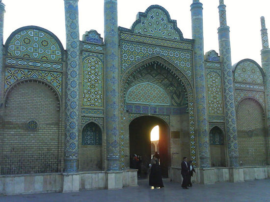 Eingangsportal des Heiligtums