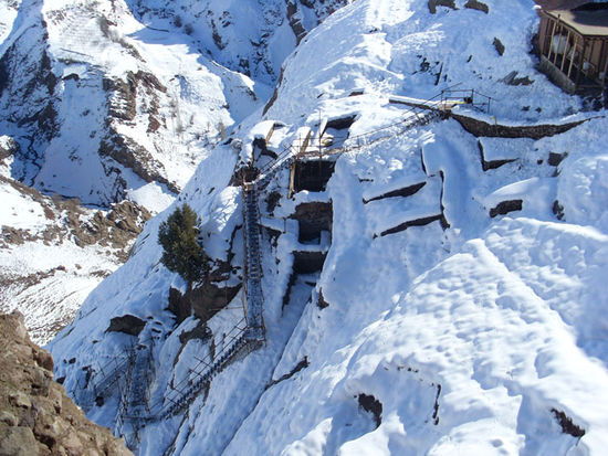 Da sind wir hochgekommen??