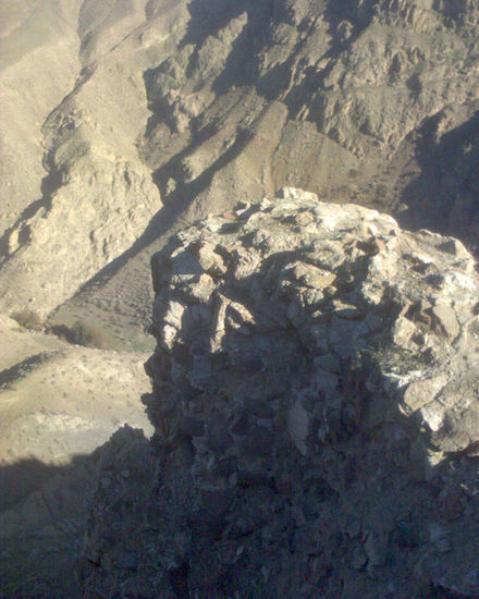 Direkt am Abgrund...