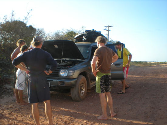 Panne - wie es manchmal so geht!