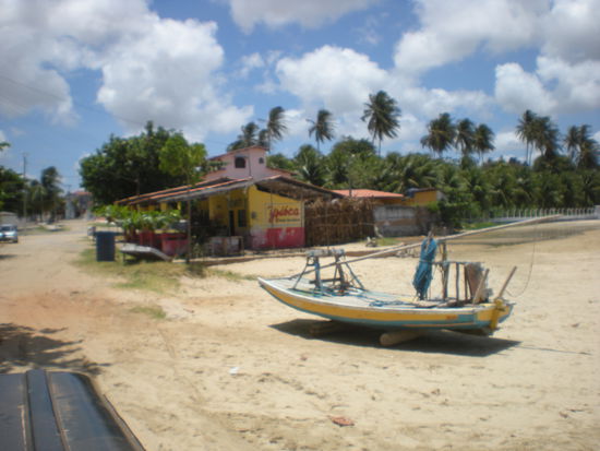 Singang zum Städtchen Paracuru