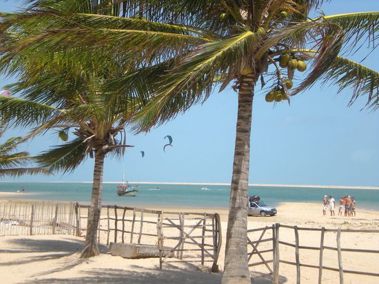 Strand unmittelbar vor unserer Pousada am Praia da Barra