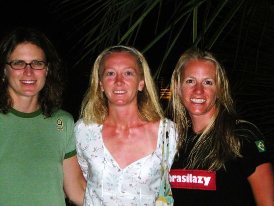 Angelique, Sarah und ich