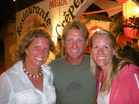 Candace, Steve (auch aus Kanada) und ich