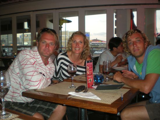 mit Andre, Kim und Dick bei Simply Asia