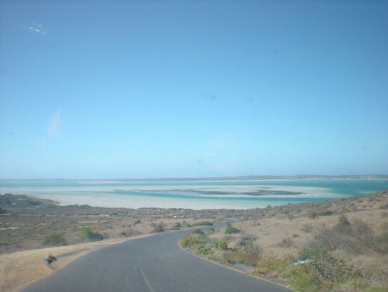 Blick auf Langebaan / Sharks Bay