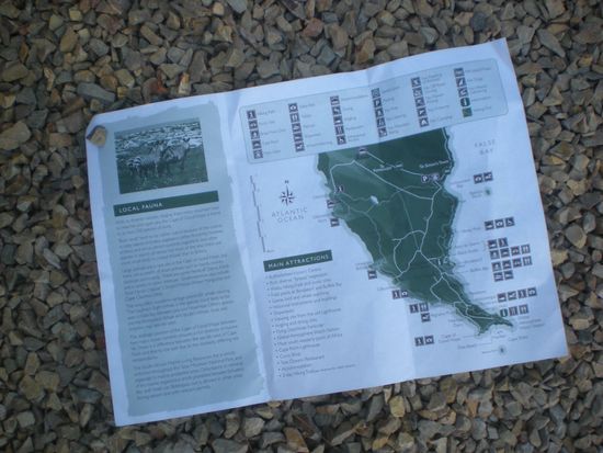 ... hier mal eine Karte vom Cape- National Park, dann kann man alles leichter nachvollziehen!