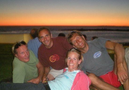 Meine WG:  Klaus, der Chef von allem, Marc und Olaf ("Trainer")