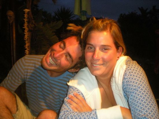 (Beim Braai hat sich für mich ein neues Traumpaar herauskristallisiert: Claudio uns Vroni -  ich glaube, zumindest Claudio war sehr interessiert!!)