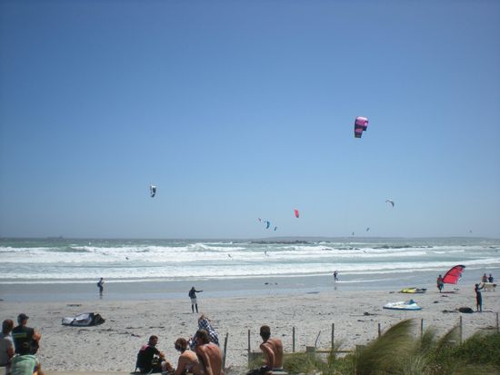 Big Bay, die Wellen sehen auf dem Foto nicht so gewaltig aus, wie sie wirklich waren (ist immer auf Fotos so, oder?)