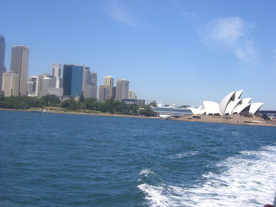 Skyline of Sydney..