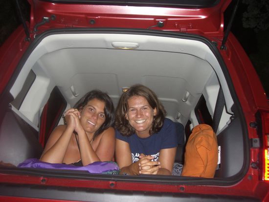 Unsere letzte Nacht in unserem schicken Auto..