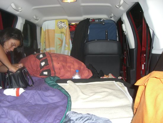 Unser Schlafgemach der letzten 3 Wochen..