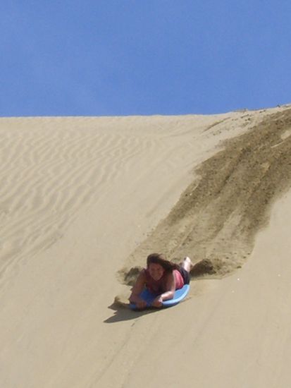 Das macht Spass... 60 km/h bekommt man hier drauf...