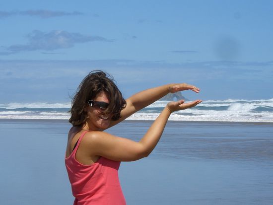 Hole in the rock....