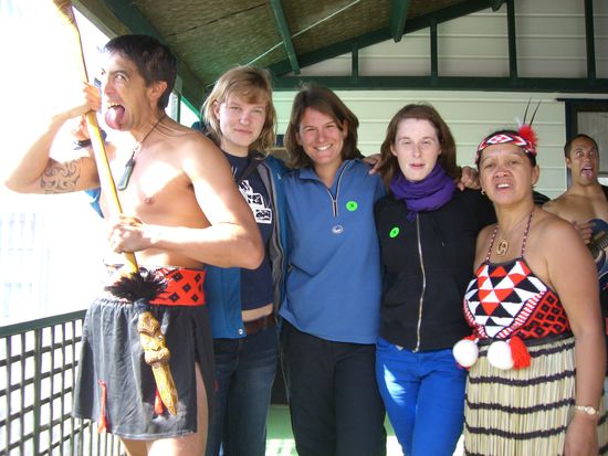 Unsere Maori Freunde.... Traditional Haka..