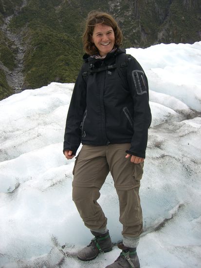 Schick nicht wa? Dicke Wanderschuhe (2kg) und nette Steigbuegel