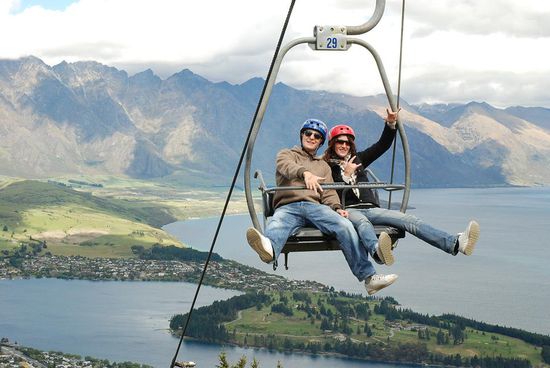 Auf dem Hausberg (Queenstown)