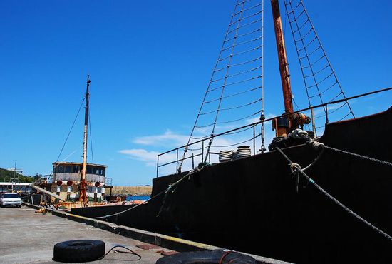 Das Schiff aus dem Film King Kong