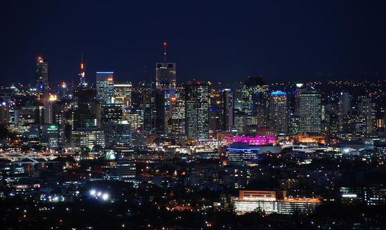 Brisbane by night (!!!Selber geschossen, Remo sehr stolz sein!!!)