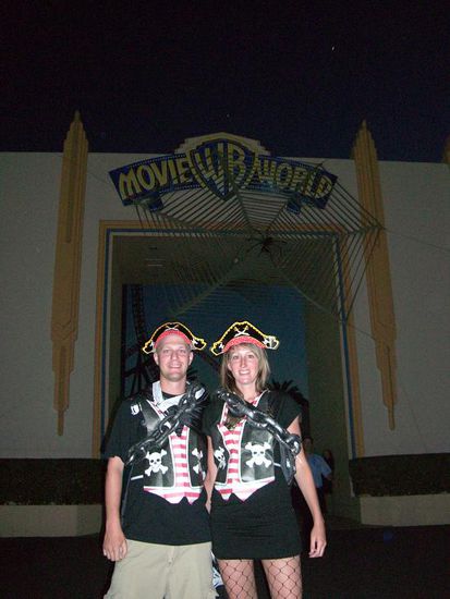 Halloween im Movie World (zum Affen gemacht!!!)