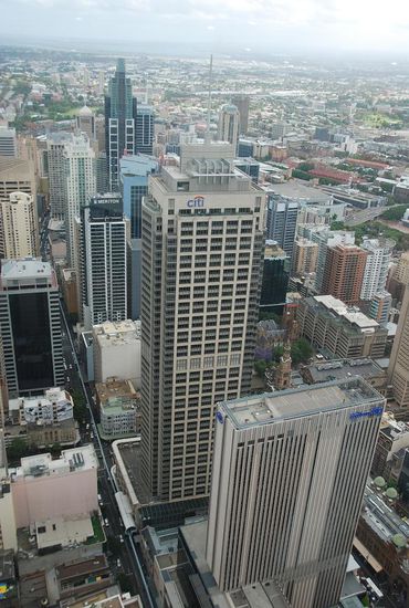 auf dem Sydney Tower, 309m
