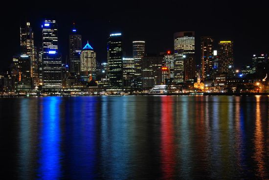 Sydney by night