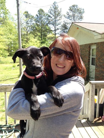 Ig mit dr Bama, eine vo Juan's Hünd