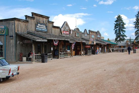 Dörfchen vor Nationalpark Eingang