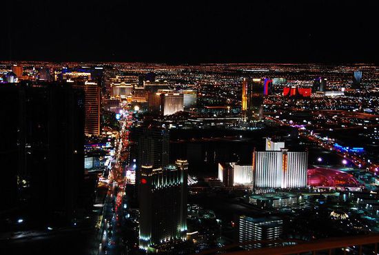 Aussicht von Stratosphere