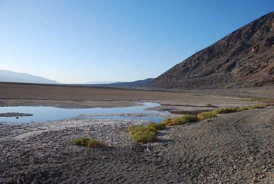 Fast ausgetrocknetes Meer