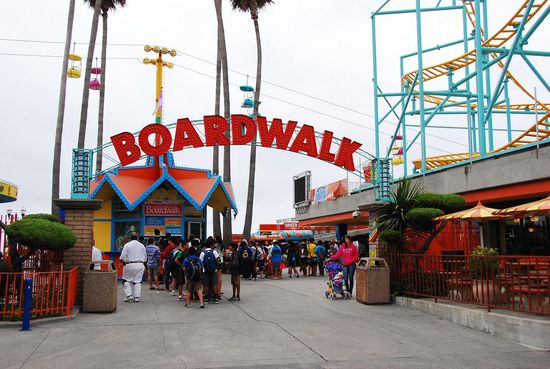 Rummelplatz in Santa Cruz