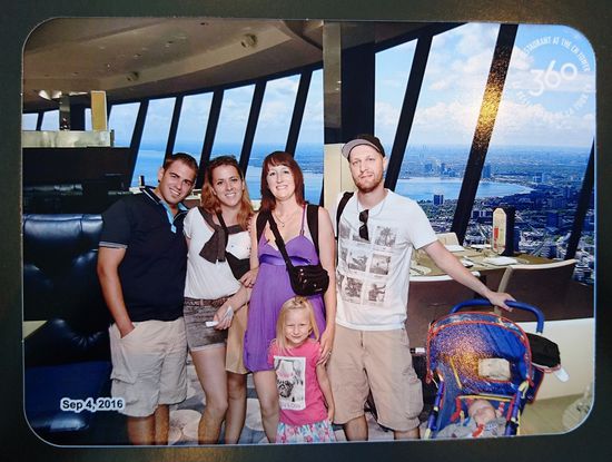 Auf dem CN Tower