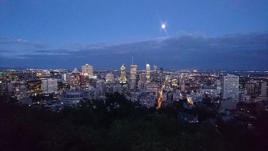 Aussicht auf Montreal vom Mont Royal