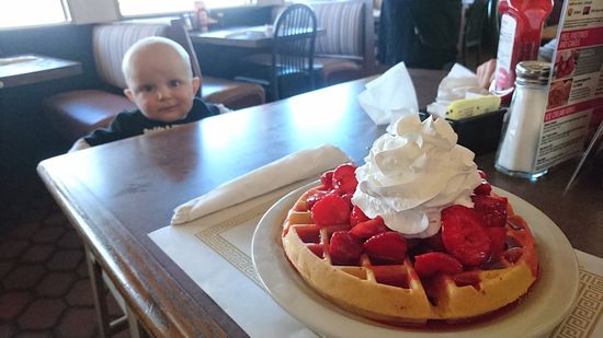 Im Big Boy Restaurant
Das Dessert war Big aber der Burger flop! 