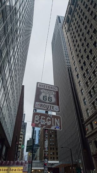 Route 66 starts here