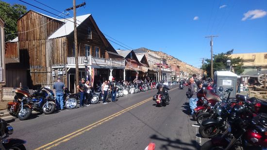 Virginia City, Street Vibrations, Metal, Music, Motorcycles“