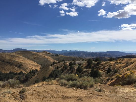 Virginia City, Diesellok Fahrt