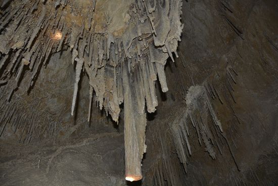 Great Basin Nationalpark NV,  Lehman Caves, eine Tropfsteinhöhle.
