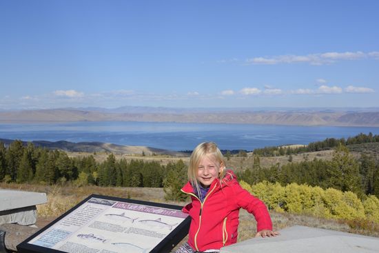 Sicht auf den Bear Lake