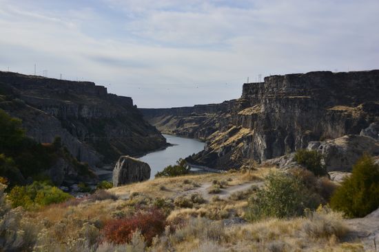 Shoeshone Falls und Twin Falls