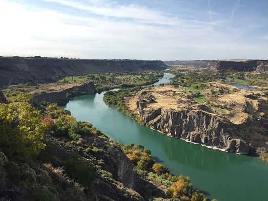 Shoeshone Falls und Twin Falls