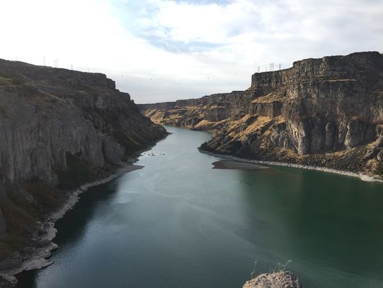 Shoeshone Falls und Twin Falls